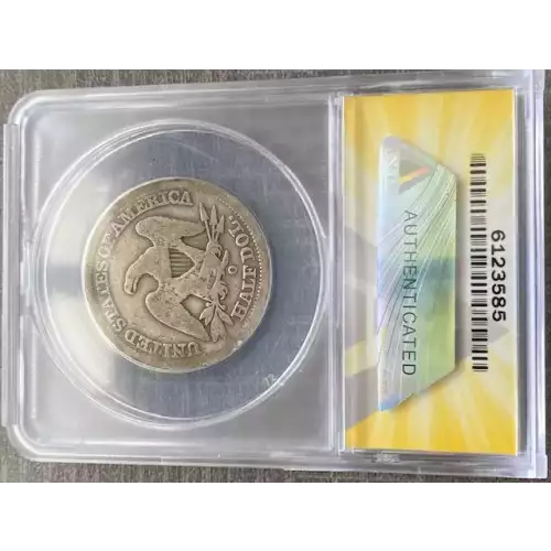 Half Dollars---Liberty Seated 1839-1891 -Silver- 0.5 Dollar (3)