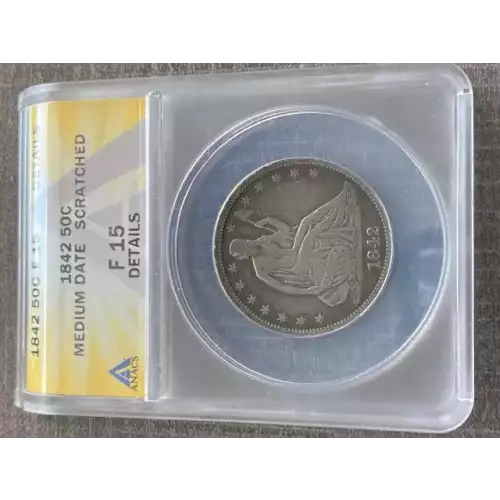 Half Dollars---Liberty Seated 1839-1891 -Silver- 0.5 Dollar (3)