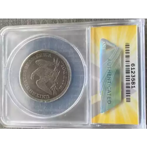 Half Dollars---Liberty Seated 1839-1891 -Silver- 0.5 Dollar (3)