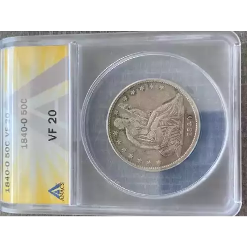 Half Dollars---Liberty Seated 1839-1891 -Silver- 0.5 Dollar (3)