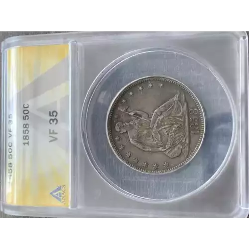 Half Dollars---Liberty Seated 1839-1891 -Silver- 0.5 Dollar (3)