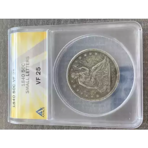 Half Dollars---Liberty Seated 1839-1891 -Silver- 0.5 Dollar (3)