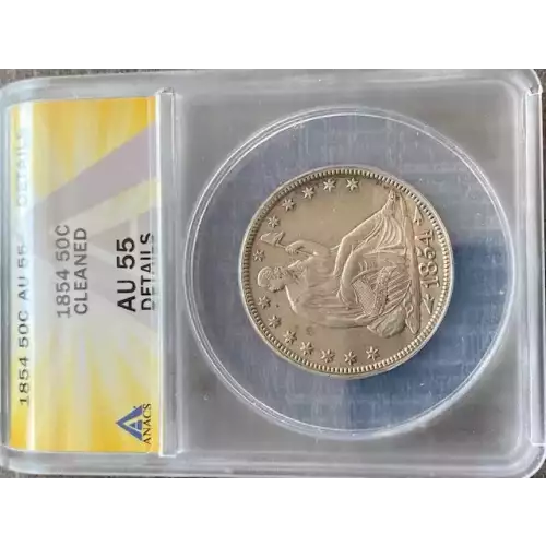 Half Dollars---Liberty Seated 1839-1891 -Silver- 0.5 Dollar (3)