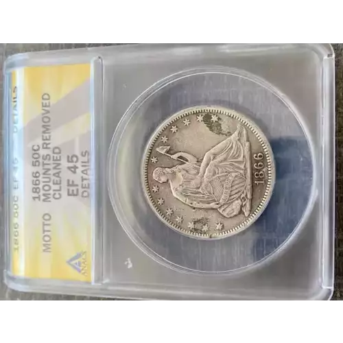 Half Dollars---Liberty Seated 1839-1891 -Silver- 0.5 Dollar (3)