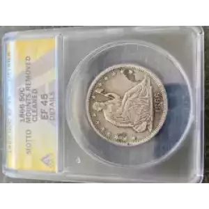 Half Dollars---Liberty Seated 1839-1891 -Silver- 0.5 Dollar (3)