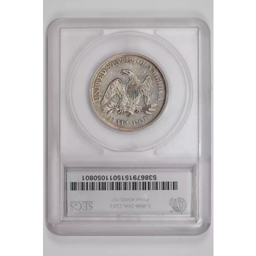 Half Dollars---Liberty Seated 1839-1891 -Silver- 0.5 Dollar (2)