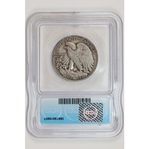 Half Dollars---Liberty Walking 1916-1947 -Silver- 0.5 Dollar (2)