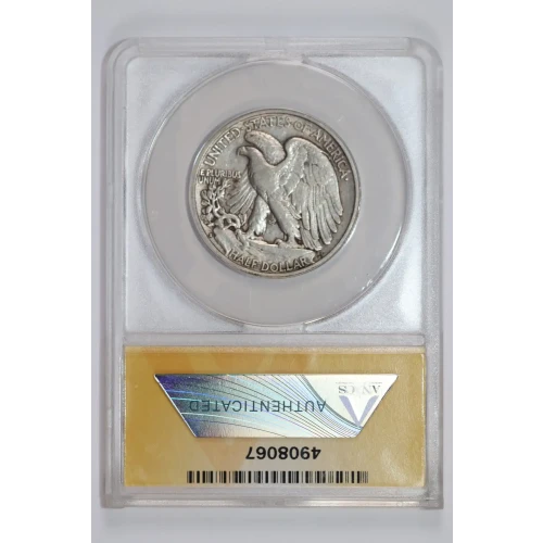 Half Dollars---Liberty Walking 1916-1947 -Silver- 0.5 Dollar (2)