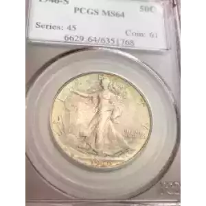 Half Dollars---Liberty Walking 1916-1947 -Silver- 0.5 Dollar (3)