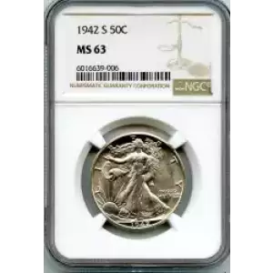 Half Dollars---Liberty Walking 1916-1947 -Silver- 0.5 Dollar (3)