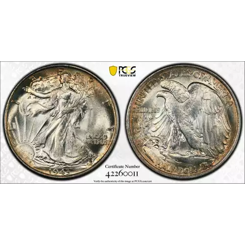 Half Dollars---Liberty Walking 1916-1947 -Silver- 0.5 Dollar (2)