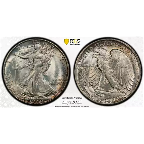 Half Dollars---Liberty Walking 1916-1947 -Silver- 0.5 Dollar (2)