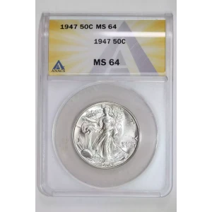 Half Dollars---Liberty Walking 1916-1947 -Silver- 0.5 Dollar