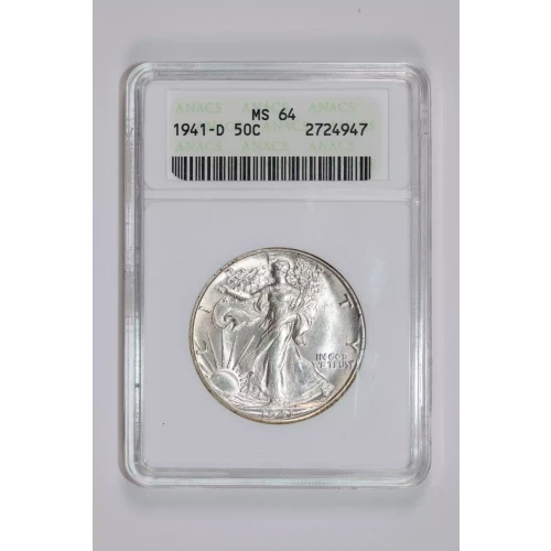 Half Dollars---Liberty Walking 1916-1947 -Silver- 0.5 Dollar