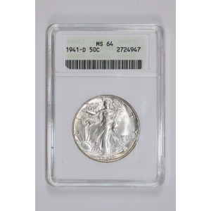 Half Dollars---Liberty Walking 1916-1947 -Silver- 0.5 Dollar