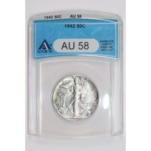 Half Dollars---Liberty Walking 1916-1947 -Silver- 0.5 Dollar