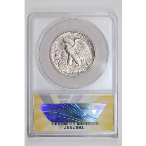 Half Dollars---Liberty Walking 1916-1947 -Silver- 0.5 Dollar