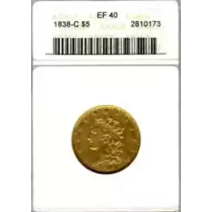 Half Eagles---Classic Head, 1834-1838 -Gold- 5 Dollar (3)