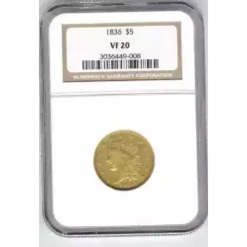 Half Eagles---Classic Head, 1834-1838 -Gold- 5 Dollar (3)