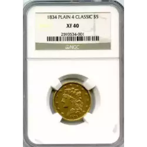 Half Eagles---Classic Head, 1834-1838 -Gold- 5 Dollar (3)