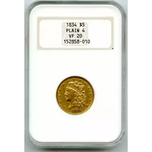 Half Eagles---Classic Head, 1834-1838 -Gold- 5 Dollar (3)