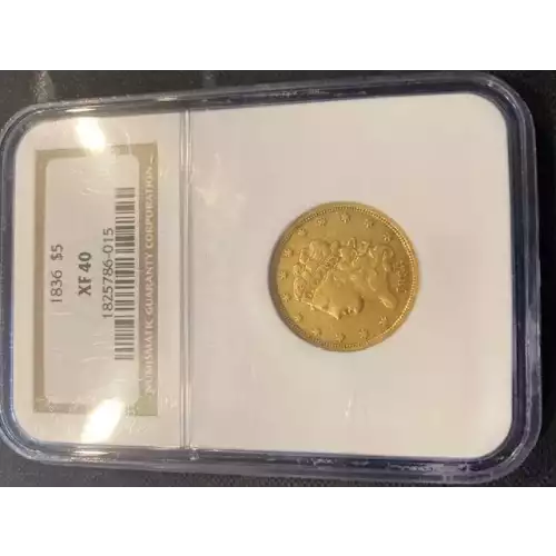 Half Eagles---Classic Head, 1834-1838 -Gold- 5 Dollar (3)