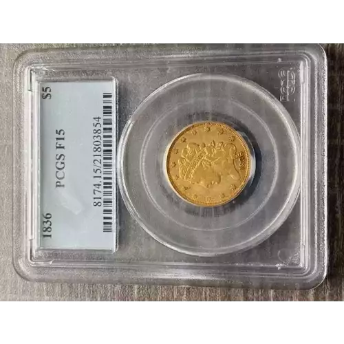 Half Eagles---Classic Head, 1834-1838 -Gold- 5 Dollar (3)