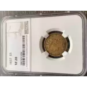 Half Eagles---Classic Head, 1834-1838 -Gold- 5 Dollar (3)