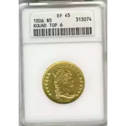 Half Eagles---Draped Bust to Right 1796-1807 -Gold- 5 Dollar (3)