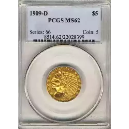 Half Eagles---Indian Head 1908-1929 -Gold- 5 Dollar (3)