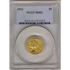 Half Eagles---Indian Head 1908-1929 -Gold- 5 Dollar (3)