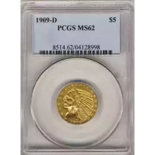 Half Eagles---Indian Head 1908-1929 -Gold- 5 Dollar (3)