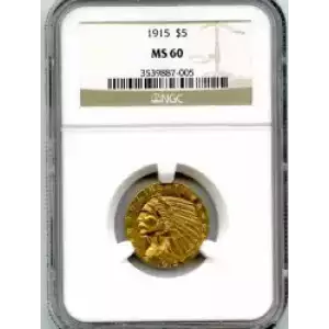 Half Eagles---Indian Head 1908-1929 -Gold- 5 Dollar (3)