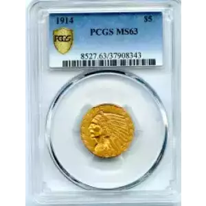 Half Eagles---Indian Head 1908-1929 -Gold- 5 Dollar (3)