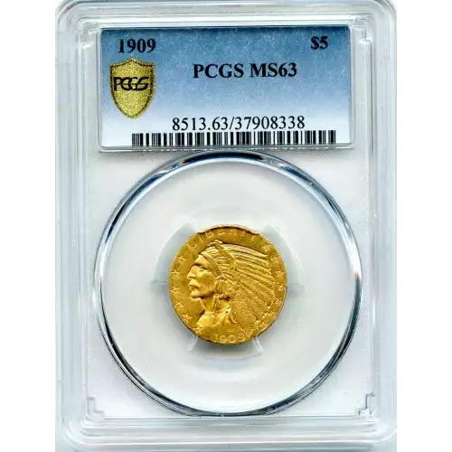 Half Eagles---Indian Head 1908-1929 -Gold- 5 Dollar (3)