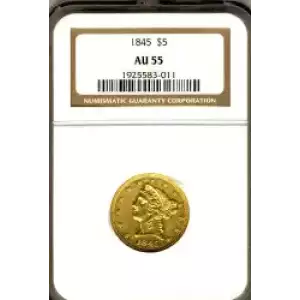 Half Eagles---Liberty Head 1839-1908 -Gold- 5 Dollar (3)