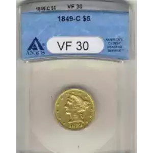 Half Eagles---Liberty Head 1839-1908 -Gold- 5 Dollar (3)