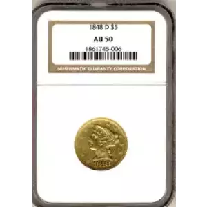 Half Eagles---Liberty Head 1839-1908 -Gold- 5 Dollar (3)