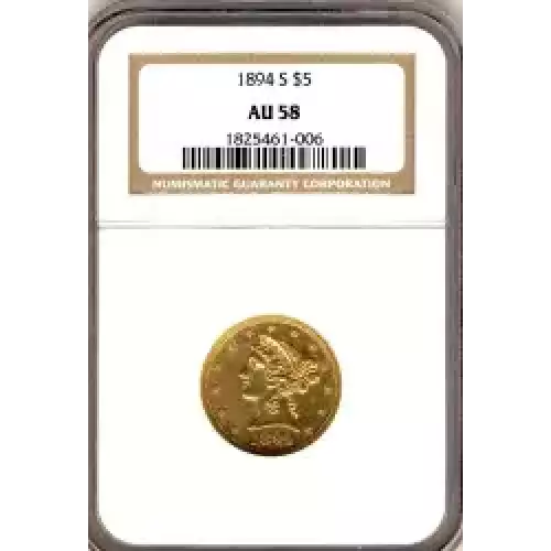 Half Eagles---Liberty Head 1839-1908 -Gold- 5 Dollar (3)