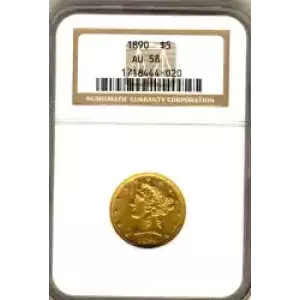 Half Eagles---Liberty Head 1839-1908 -Gold- 5 Dollar (3)