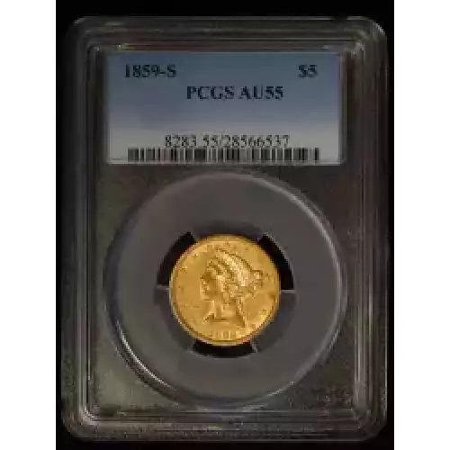 Half Eagles---Liberty Head 1839-1908 -Gold- 5 Dollar (3)