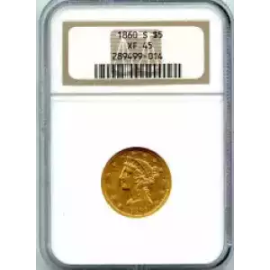 Half Eagles---Liberty Head 1839-1908 -Gold- 5 Dollar (3)