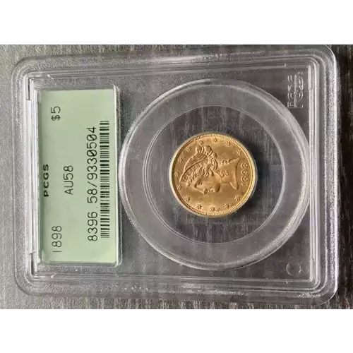 Half Eagles---Liberty Head 1839-1908 -Gold- 5 Dollar (3)