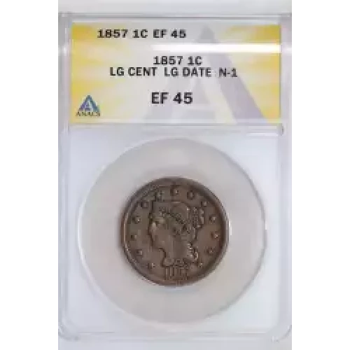 Large Cents - Braided Hair Cent (1839-1857)