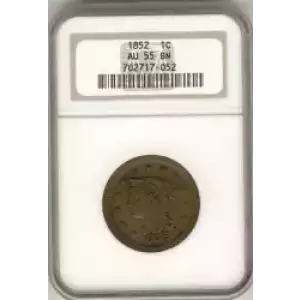 Large Cents - Braided Hair Cent (1839-1857) (3)