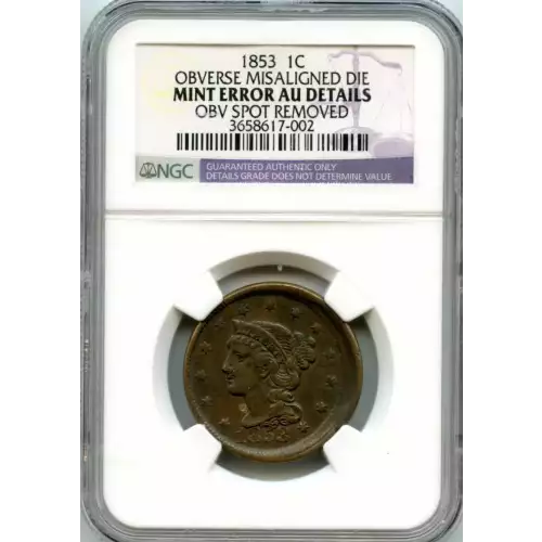 Large Cents - Braided Hair Cent (1839-1857) (3)