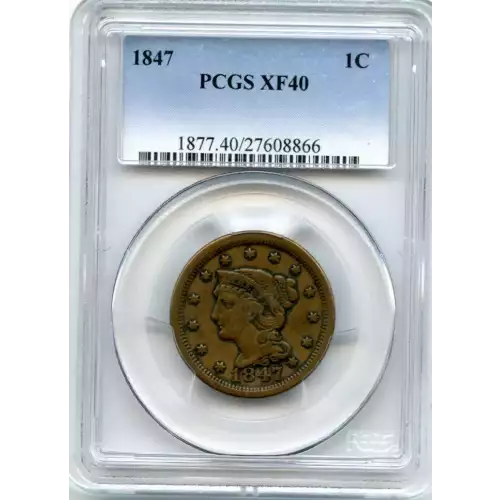 Large Cents - Braided Hair Cent (1839-1857) (3)