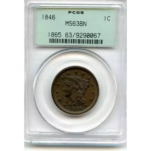 Large Cents - Braided Hair Cent (1839-1857) (3)