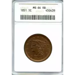 Large Cents - Braided Hair Cent (1839-1857) (3)
