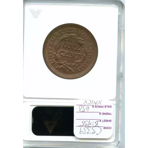 Large Cents - Braided Hair Cent (1839-1857) (3)